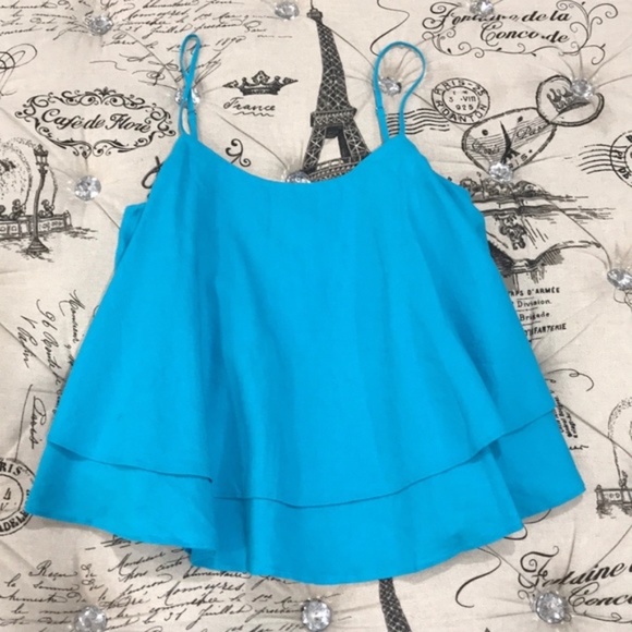 BP.Tiered Linen Blend Camisole - Picture 2 of 8